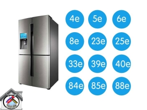 ارورهای معمول یخچال سامسونگ