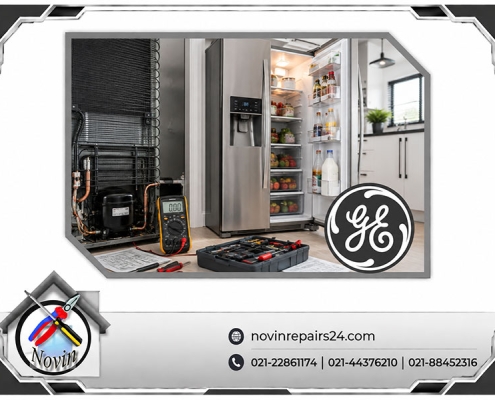 یکسره کار کردن یخچال جنرال الکتریک