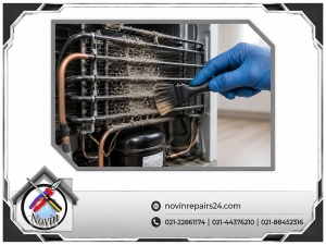 یکسره کار کردن یخچال جنرال الکتریک
